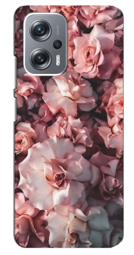 Силиконовый чехол с изображением "Куст роз" для Xiaomi Redmi Note 12 Pro Plus