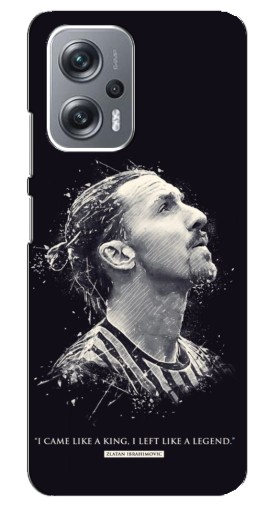 Чехол с принтом "Легенда Ибрагимович" для Xiaomi Redmi Note 12 Pro Plus