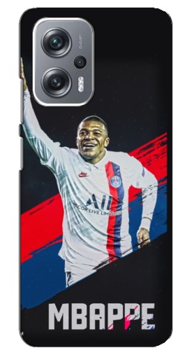 Силиконовый чехол с изображением "Mbappe в ПСЖ" для Xiaomi Redmi Note 12 Pro Plus