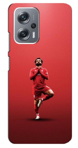 Силиконовый чехол с изображением "Мо Салах" для Xiaomi Redmi Note 12 Pro Plus