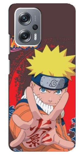 Чехол с принтом "Naruto атакует" для Xiaomi Redmi Note 12 Pro Plus
