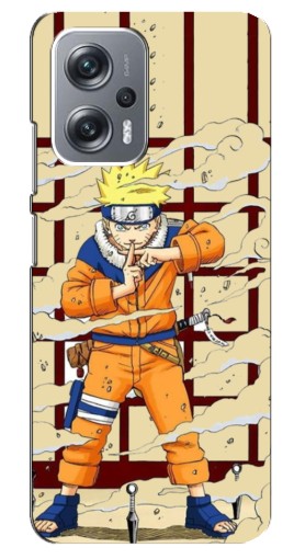 Чехол с печатью "naruto uzumaki" для Xiaomi Redmi Note 12 Pro Plus