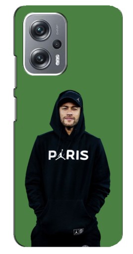 Силиконовый чехол с изображением "Неймар Paris" для Xiaomi Redmi Note 12 Pro Plus