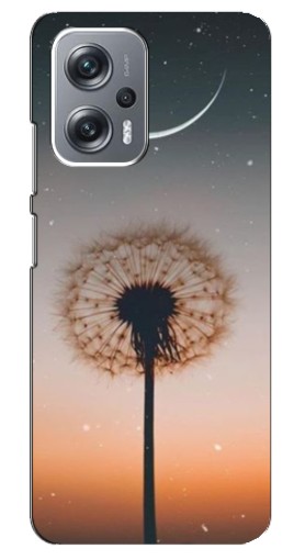 Силиконовый чехол с изображением "Ночной одуванчик" для Xiaomi Redmi Note 12 Pro Plus