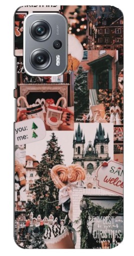 Чехол с печатью "Новогоднее настроение" для Xiaomi Redmi Note 12 Pro Plus
