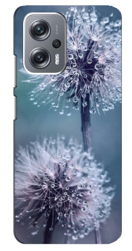 Чехол с принтом "Одуванчик с капельками" для Xiaomi Redmi Note 12 Pro Plus