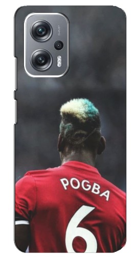 Чехол с принтом "Pogba 6" для Xiaomi Redmi Note 12 Pro Plus