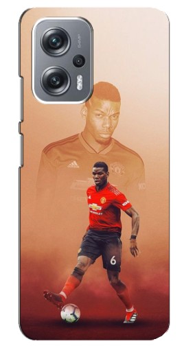 Чехол с печатью "Pogba с Манчестера" для Xiaomi Redmi Note 12 Pro Plus