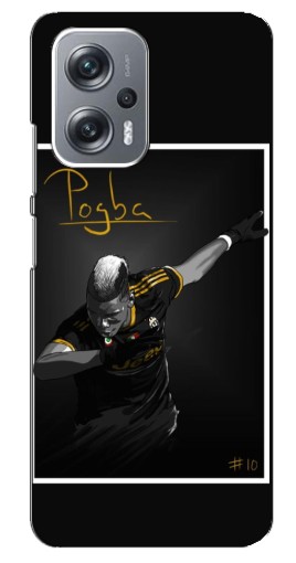 Чехол с печатью "Pogba Uve" для Xiaomi Redmi Note 12 Pro Plus