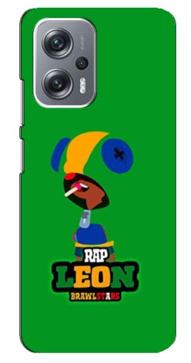 Чехол с принтом "RAP Leon" для Xiaomi Redmi Note 12 Pro Plus