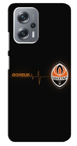 Чехол с принтом "Шахтер в сердце" для Xiaomi Redmi Note 12 Pro Plus