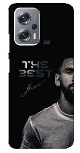 Чехол с принтом "The Best Messi" для Xiaomi Redmi Note 12 Pro Plus