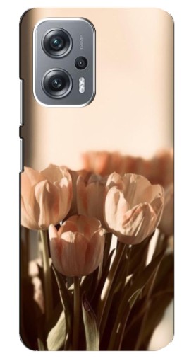 Силиконовый чехол с изображением "Тюльпаны на солнце" для Xiaomi Redmi Note 12 Pro Plus