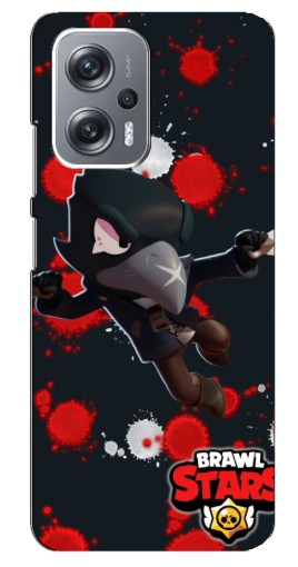 Чехол с картинкой "Ворон Бравл Старс" для Xiaomi Redmi Note 12 Pro Plus