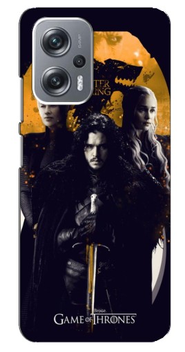 Чехол с принтом "Winter Coming" для Xiaomi Redmi Note 12 Pro Plus