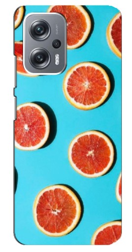 Чехол с картинкой "Яркие грейпфруты" для Xiaomi Redmi Note 12 Pro Plus