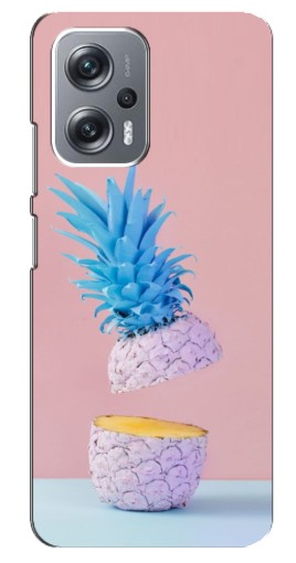 Силиконовый чехол с изображением "Яркий ананас" для Xiaomi Redmi Note 12 Pro Plus
