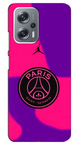Чехол с принтом "Яркий лого PSG" для Xiaomi Redmi Note 12 Pro Plus