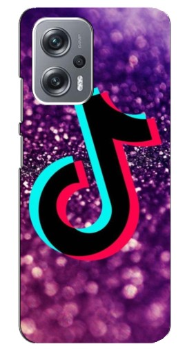 Чехол с принтом "Яркий ТикТок" для Xiaomi Redmi Note 12 Pro Plus