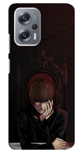 Чехол с картинкой "Задумчивый Ягами" для Xiaomi Redmi Note 12 Pro Plus