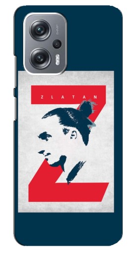 Чехол с картинкой "Zlatan" для Xiaomi Redmi Note 12 Pro Plus