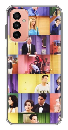 Чехол с принтом "Актеры Друзья" для Samsung Galaxy M13
