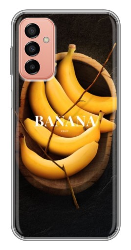 Чехол с картинкой "Banana" для Samsung Galaxy M13