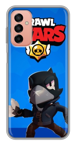 Чехол с картинкой "Боевой Crow" для Samsung Galaxy M13