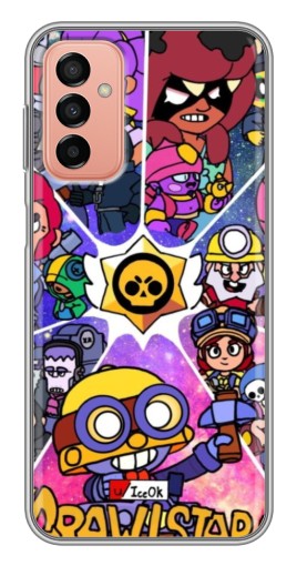 Чехол с картинкой "Brawl заставка" для Samsung Galaxy M13