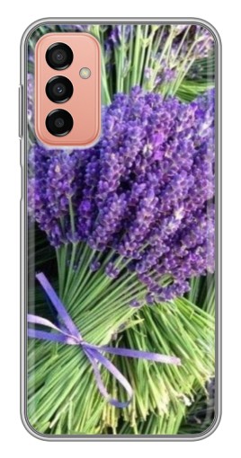 Чехол с картинкой "Букет лаванды" для Samsung Galaxy M13