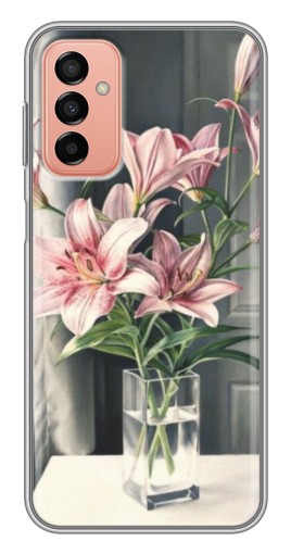 Чехол с картинкой "Букет лилии" для Samsung Galaxy M13