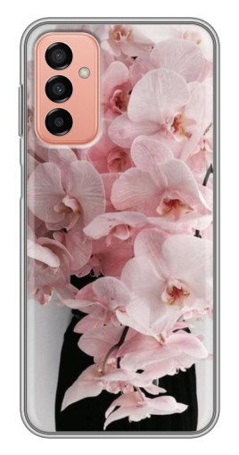 Силиконовый чехол с изображением "Букет орхидеи" для Samsung Galaxy M13