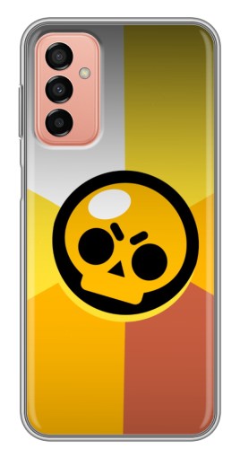 Силиконовый чехол с изображением "Череп Бравл Старс" для Samsung Galaxy M13