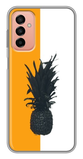 Чехол с печатью "Черный Ананас" для Samsung Galaxy M13