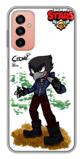 Чехол с принтом "Crow" для Samsung Galaxy M13