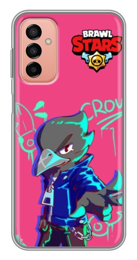 Силиконовый чехол с изображением "Crow Asassin" для Samsung Galaxy M13