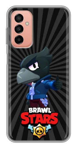 Чехол с картинкой "Crow Brawl Stars" для Samsung Galaxy M13