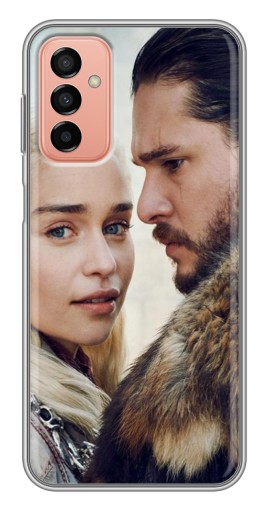 Чехол с принтом "Дейнерис и Сноу" для Samsung Galaxy M13
