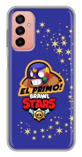 Чехол с картинкой "El Primo в маске" для Samsung Galaxy M13