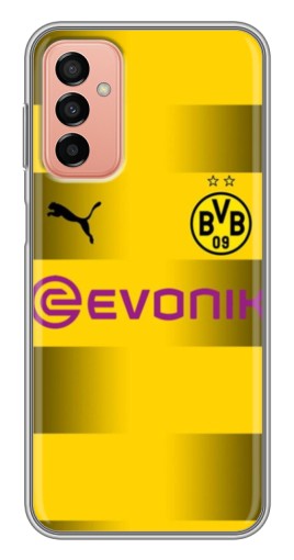 Чехол с печатью "Форма Боруссии Дортмунд" для Samsung Galaxy M13