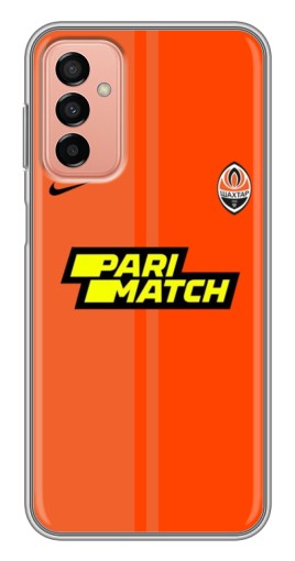 Чехол с принтом "Форма ФК Шахтер" для Samsung Galaxy M13