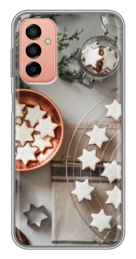 Чехол с принтом "Имбирные звездочки" для Samsung Galaxy M13