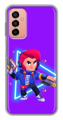 Чехол с печатью "Кольт в наушниках" для Samsung Galaxy M13