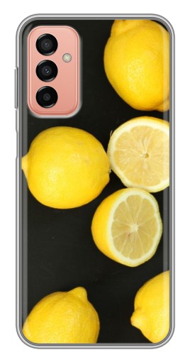 Чехол с принтом "Лимонный стиль" для Samsung Galaxy M13