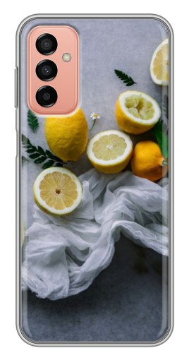 Чехол с принтом "Лимонное настроение" для Samsung Galaxy M13