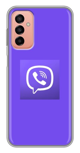 Чехол с картинкой "Лого Viber" для Samsung Galaxy M13