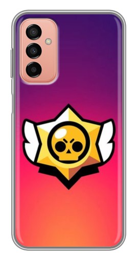 Чехол с печатью "Логотип Brawl Stars" для Samsung Galaxy M13