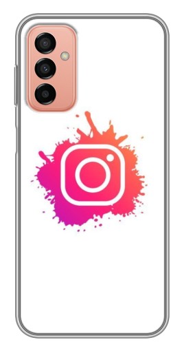 Силиконовый чехол с изображением "Логотип Инсты" для Samsung Galaxy M13