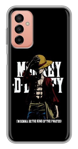 Чехол с принтом "Манки в шляпе" для Samsung Galaxy M13