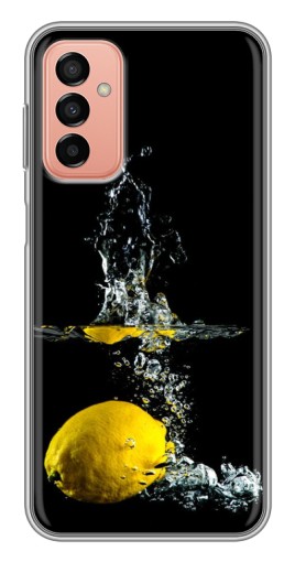 Чехол с принтом "Мокрый Лимон" для Samsung Galaxy M13